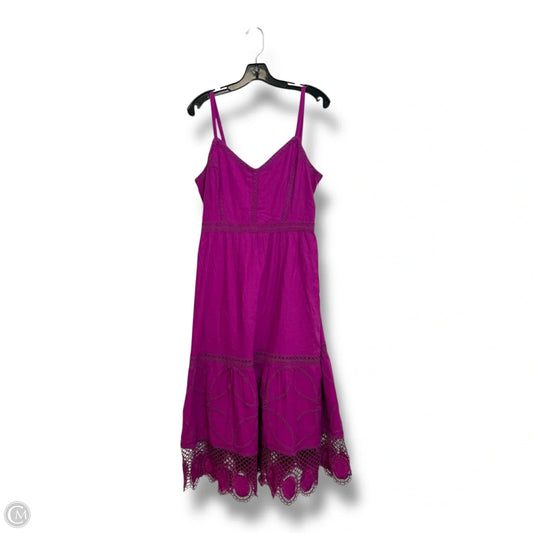 Dress Casual Maxi By Loft In Pink, Size: 8p