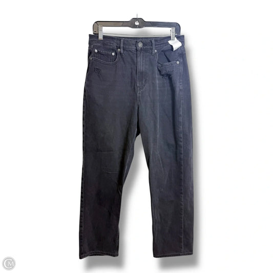 Jeans Boot Cut By American Eagle In Black, Size: 10
