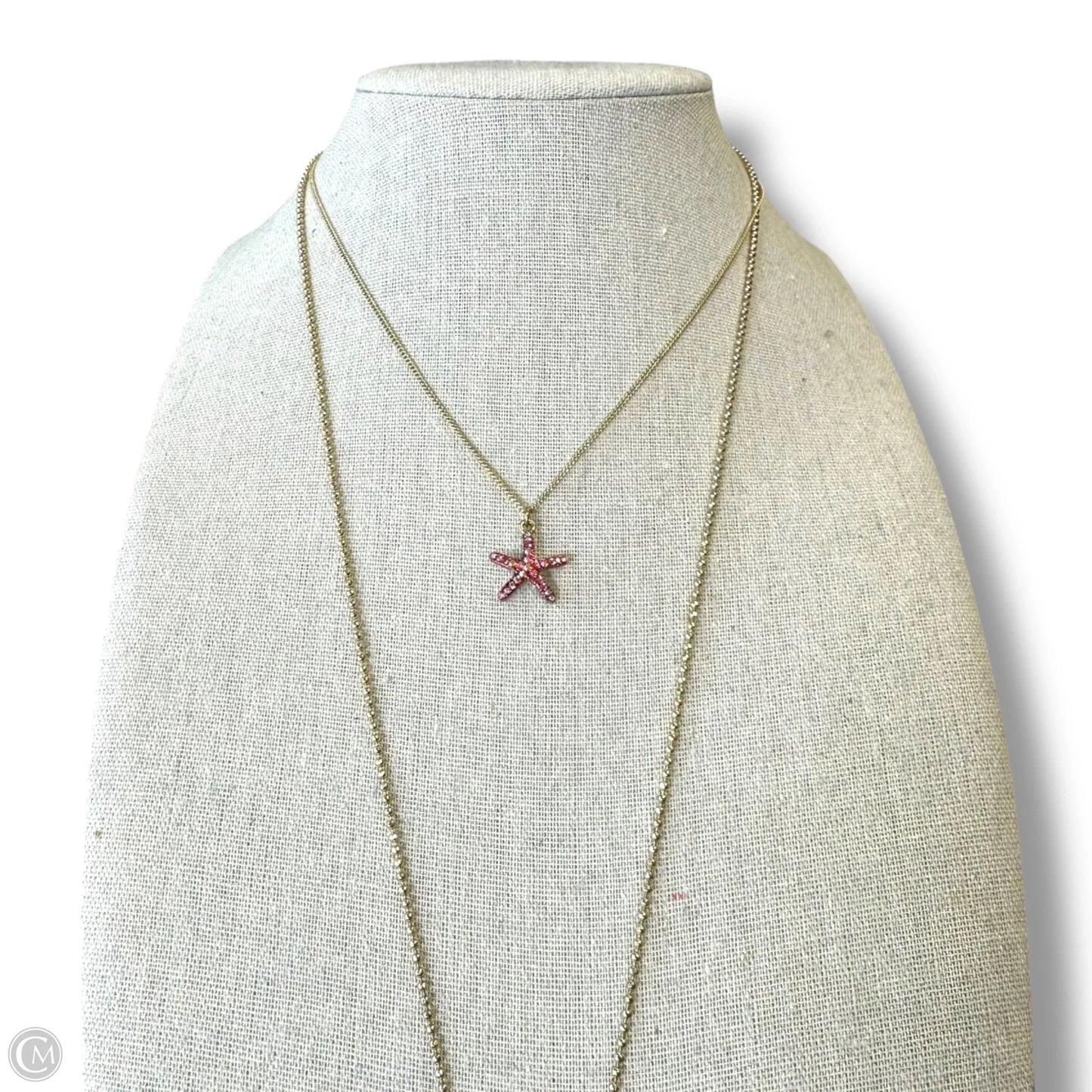 Mermaid long Necklace Pendant By Betsey Johnson