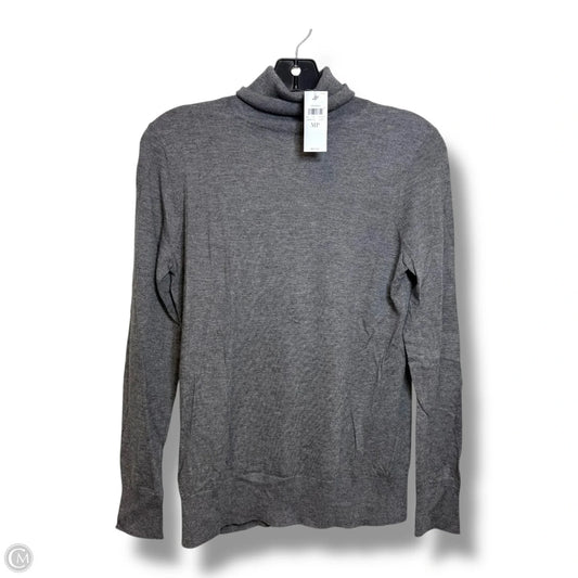Top Long Sleeve By Ann Taylor In Grey, Size: Mp