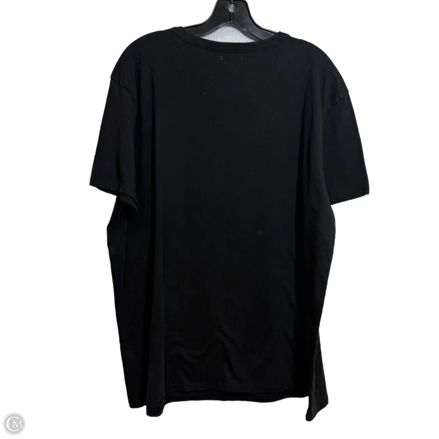 Top Short Sleeve Basic By Maurices In Black, Size: 1x