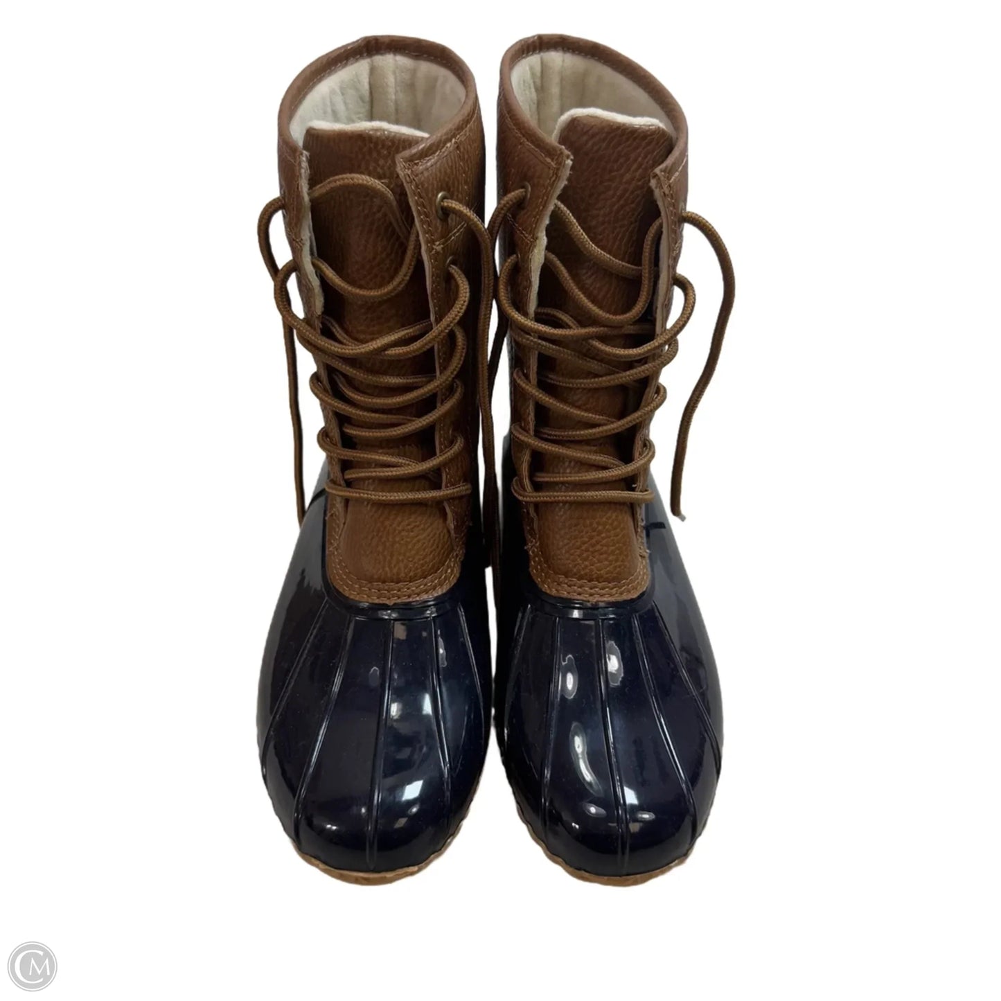 Boots Rain By Jambu In Navy, Size: 10