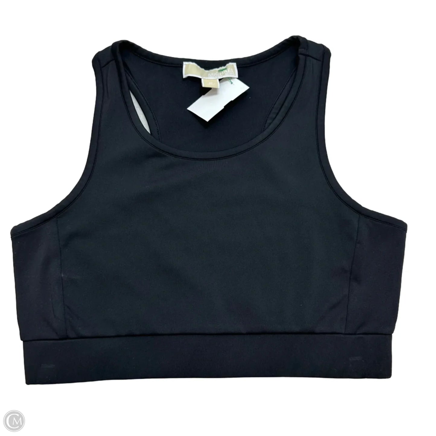 Tank Top Designer By Michael Kors In Black, Size: M