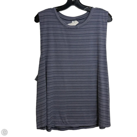 Athletic Tank Top By Athleta In Striped Pattern, Size: 3x