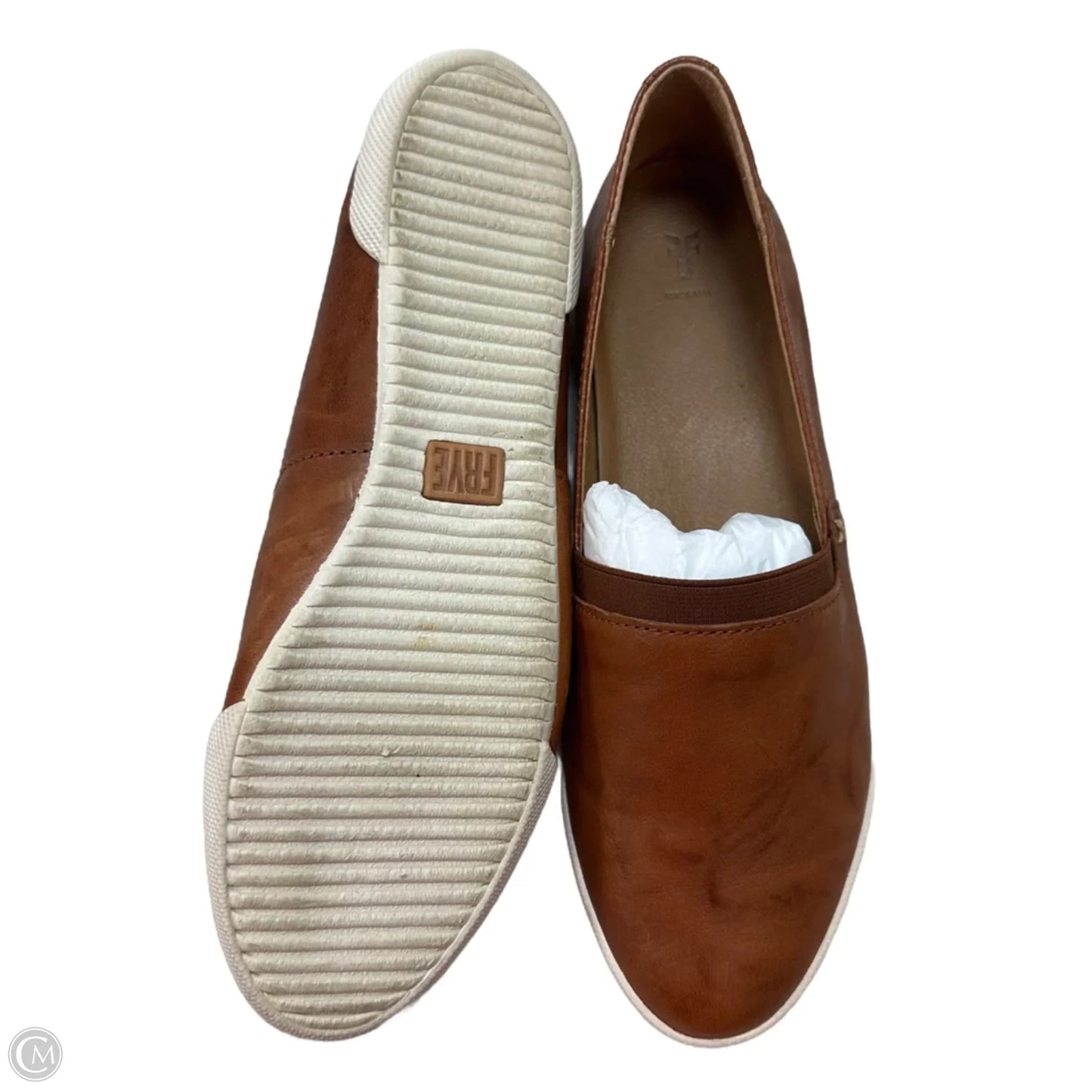 Shoes Designer By Frye In Brown, Size: 8.5