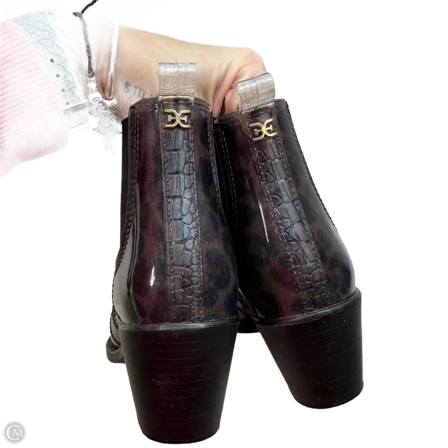 Boots Rain By Sam Edelman In Leopard Print, Size: 8