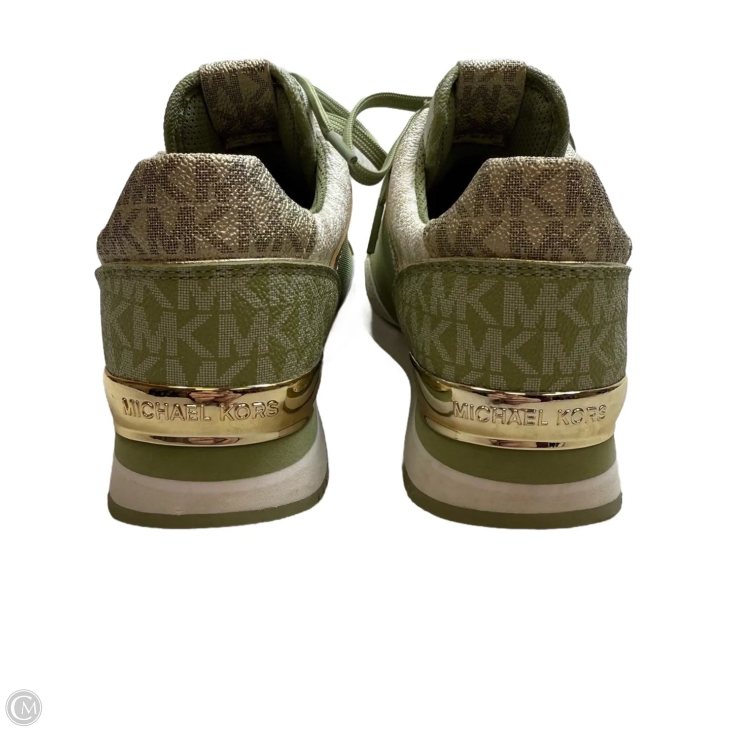 Shoes Designer By Michael Kors In Green, Size: 6.5