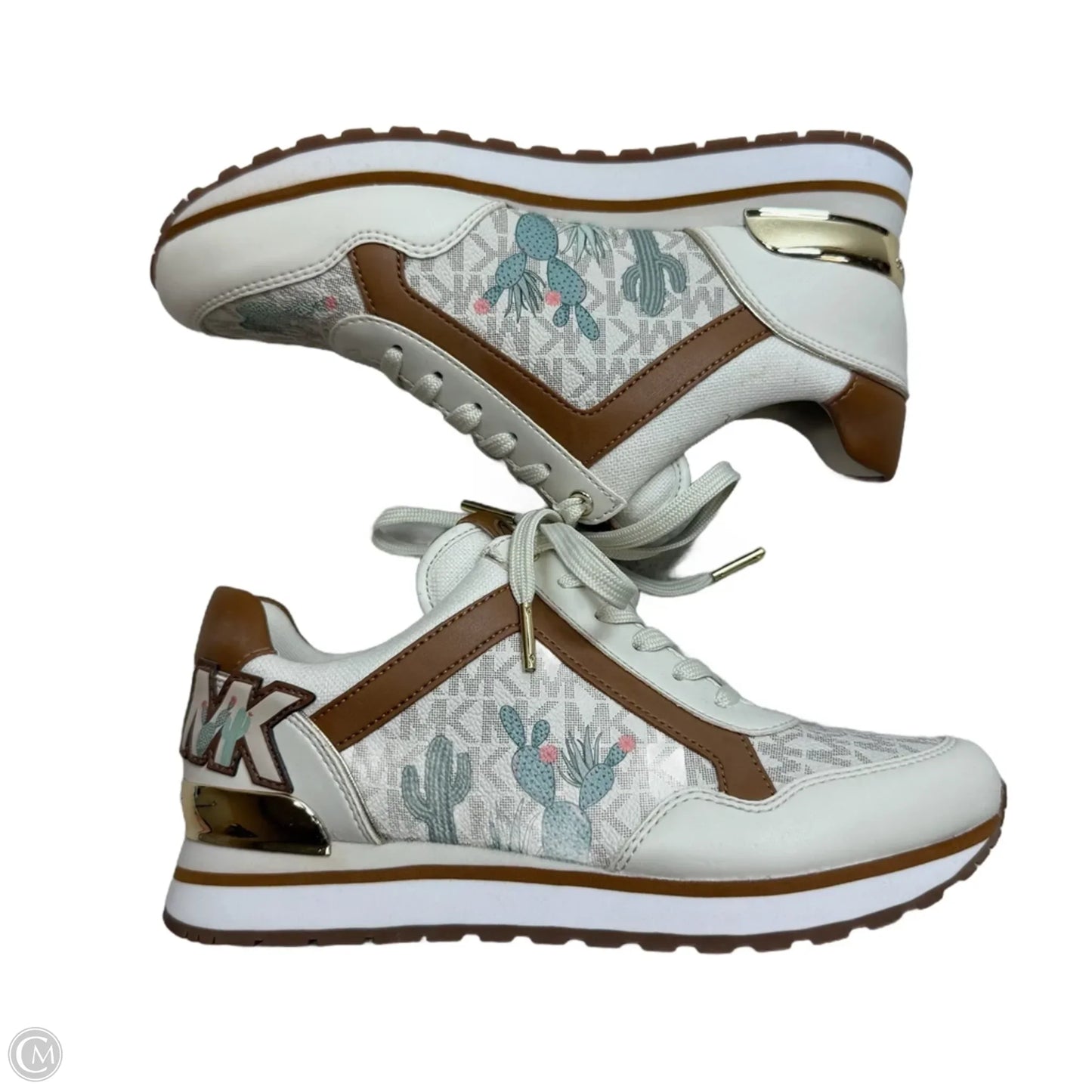 Shoes Designer By Michael Kors In Tan, Size: 6.5