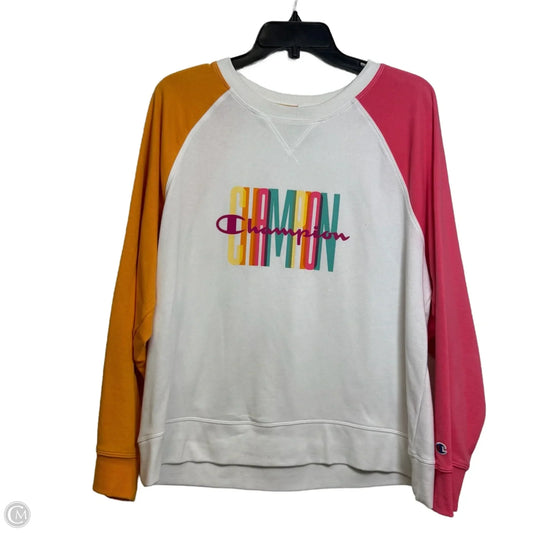 Sweatshirt Collar By Champion In Multi-colored, Size: 1x