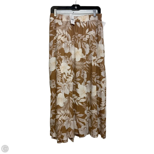 Skirt Maxi By Lane Bryant In Tan, Size: 18