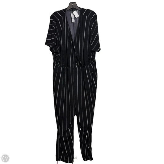 Jumpsuit By Lane Bryant In Black, Size: 18/20