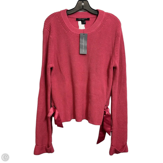 Sweater By French Connection In Pink, Size: M