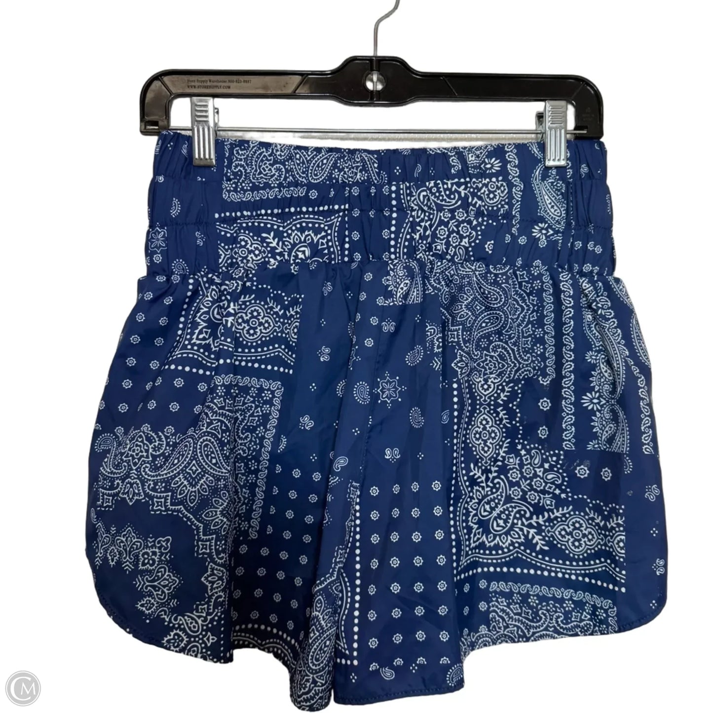 Athletic Shorts By Tcec In Blue, Size: M