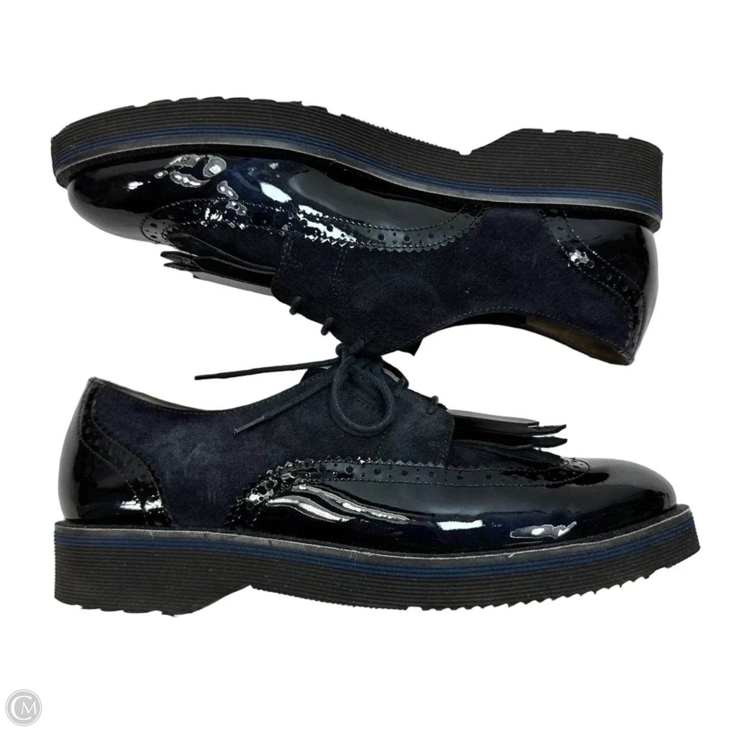 Shoes Flats By Paul Green In Navy, Size: 7.5
