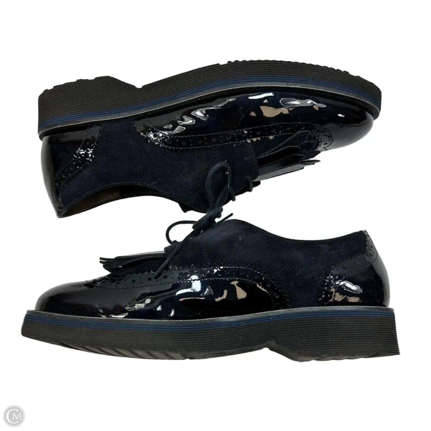 Shoes Flats By Paul Green In Navy, Size: 7.5