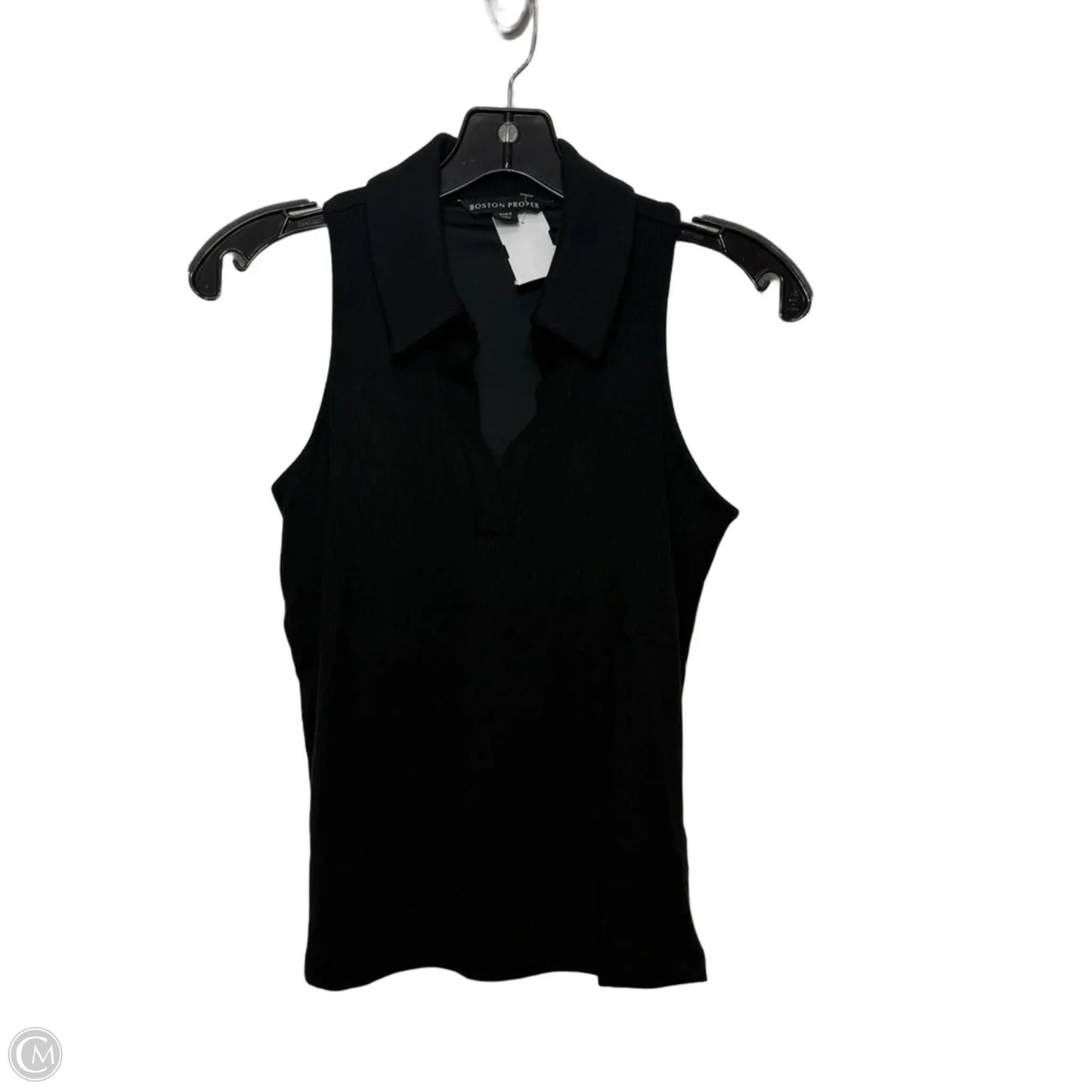 Top Sleeveless By Boston Proper In Black, Size: S