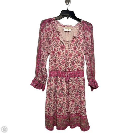 Dress Casual Short By Clothes Mentor In Pink, Size: S