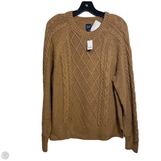 Sweater By Gap In Brown, Size: Xl