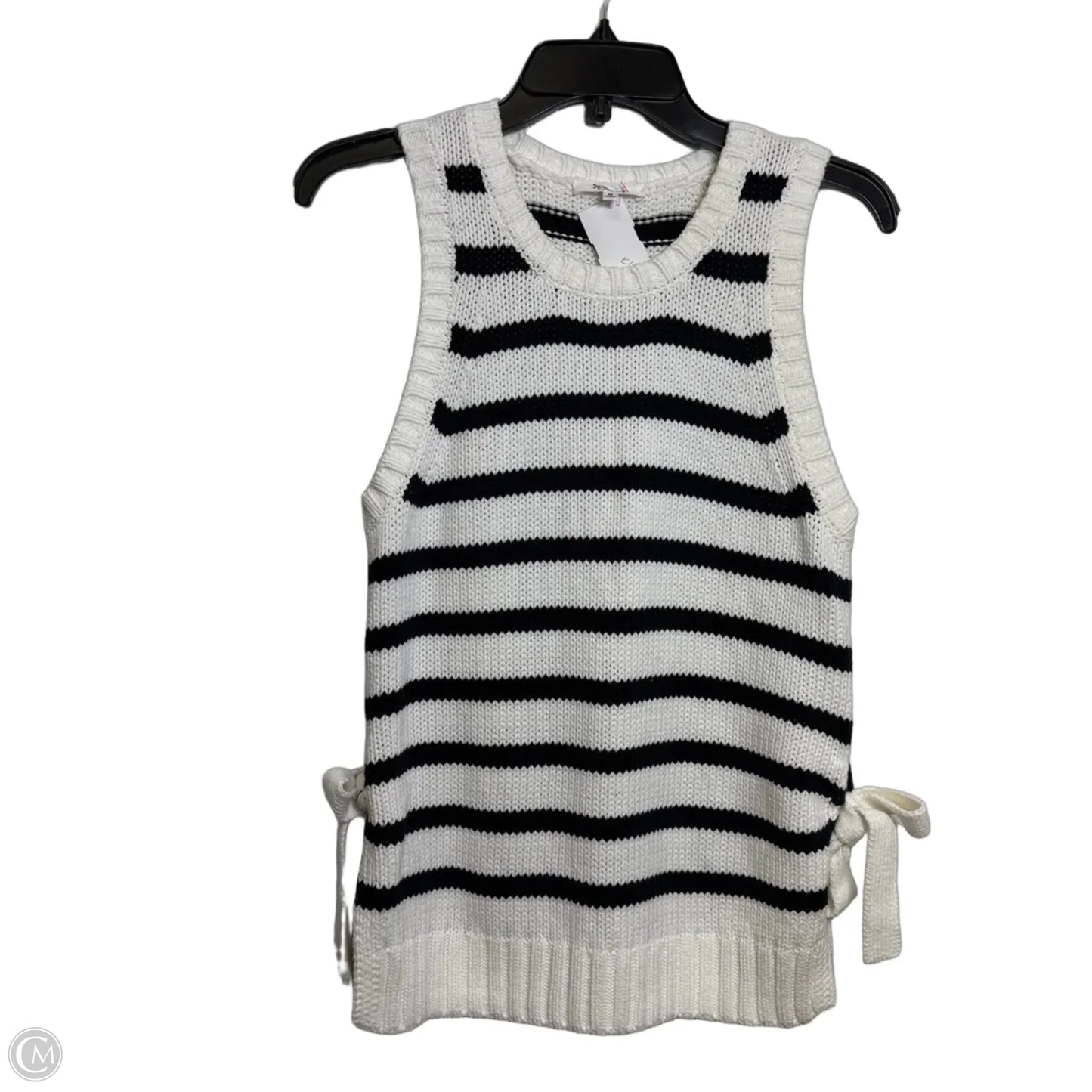 Top Sleeveless By Splendid In Striped Pattern, Size: M