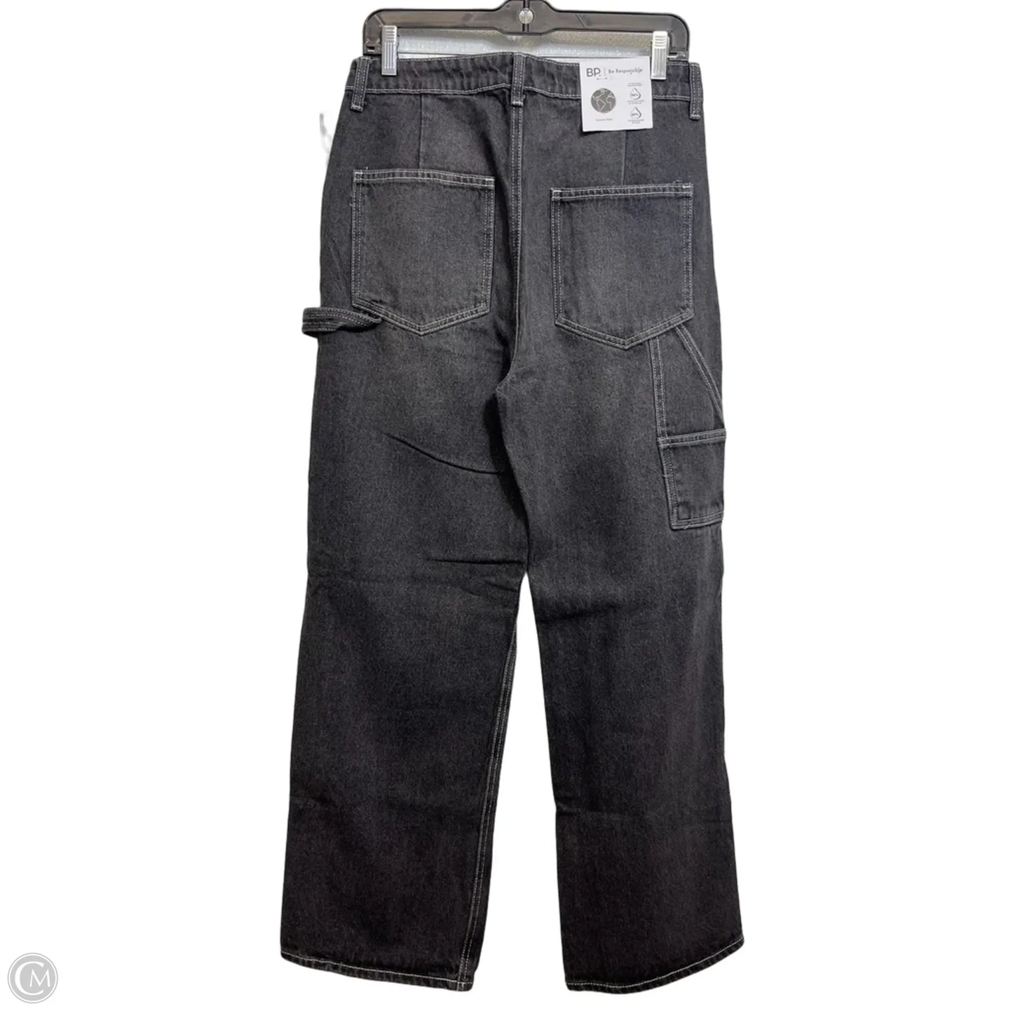 Jeans Wide Leg By Bp In Black, Size: 8