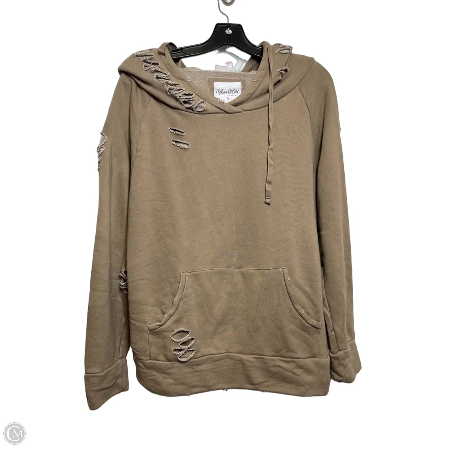 Top Long Sleeve By Clothes Mentor In Brown, Size: S