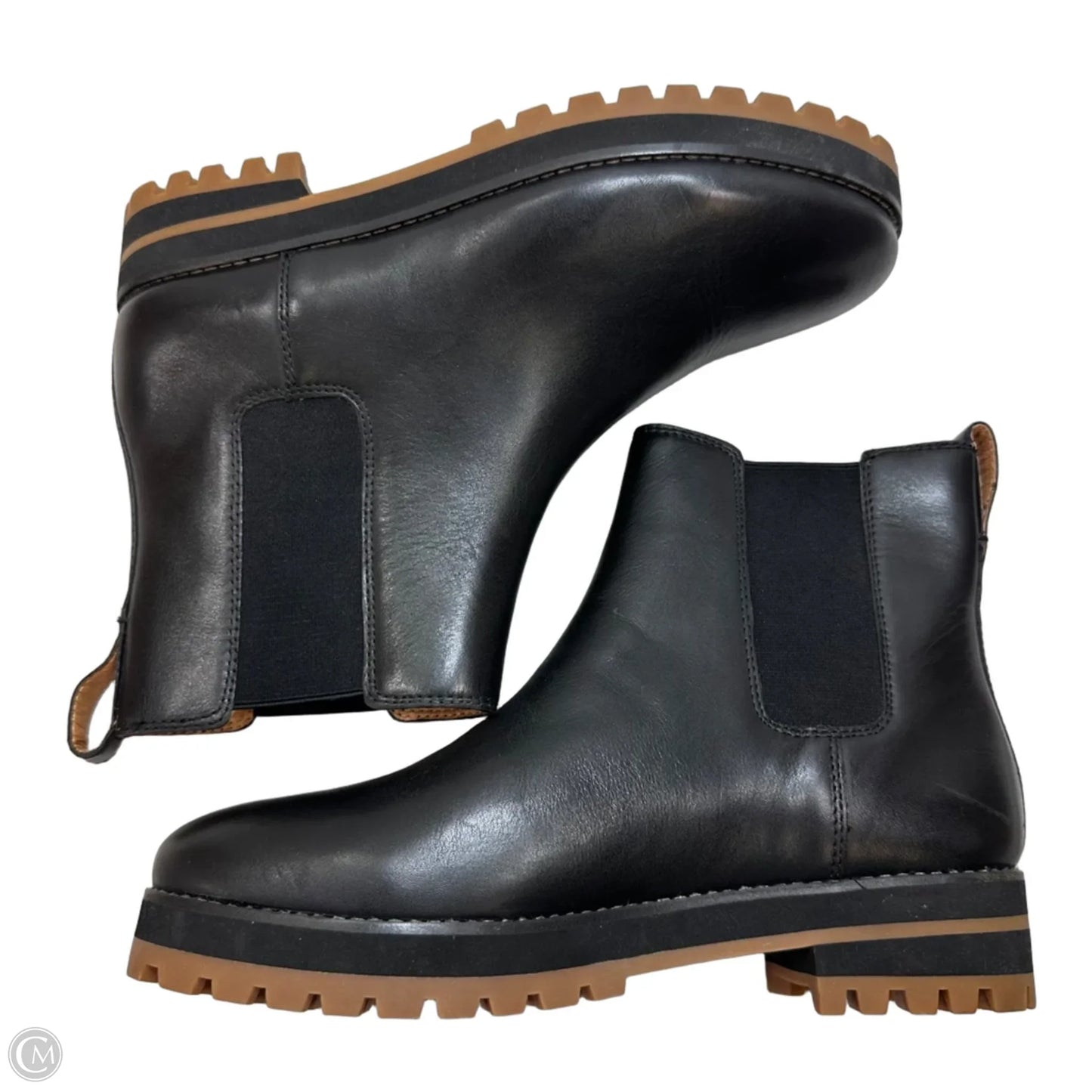 Boots Ankle Flats By Madewell In Black, Size: 9