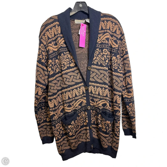 Cardigan By Dana Buchman In Brown, Size: M