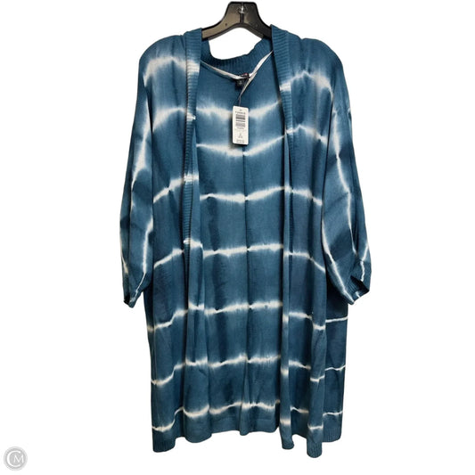 Cardigan By Torrid In Blue, Size: 2x