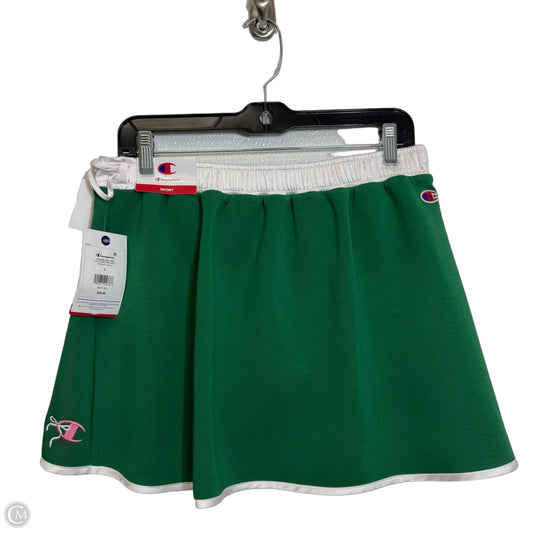 Athletic Skort By Champion In Green, Size: L