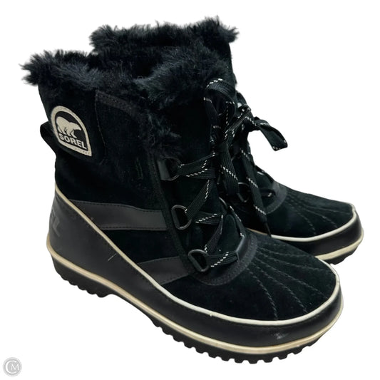 Boots Ankle Flats By Sorel In Black, Size: 7