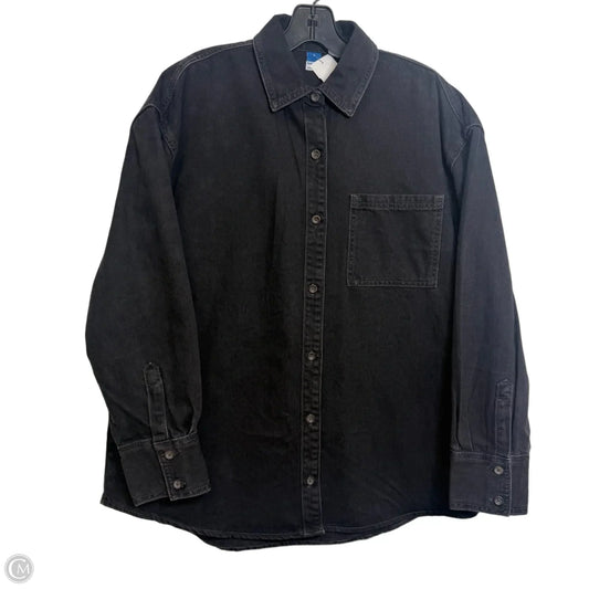 Top Long Sleeve By Old Navy In Black, Size: S