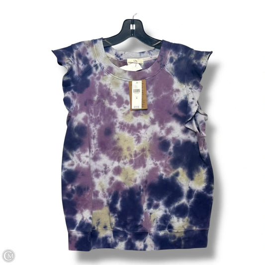 Top Sleeveless By Anthropologie In Tie Dye Print, Size: M