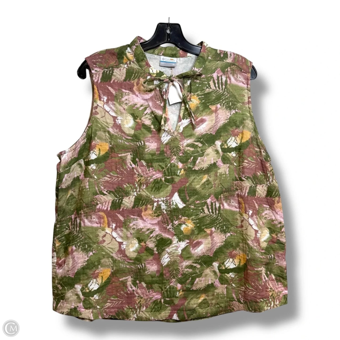 Tank Top By Columbia In Multi-colored, Size: Xl