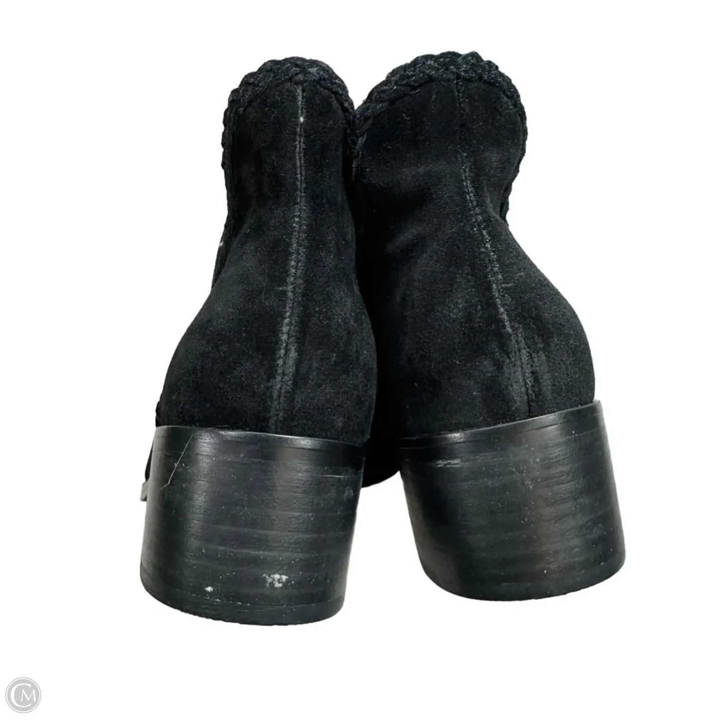 Boots Ankle Flats By Lucky Brand In Black, Size: 6.5