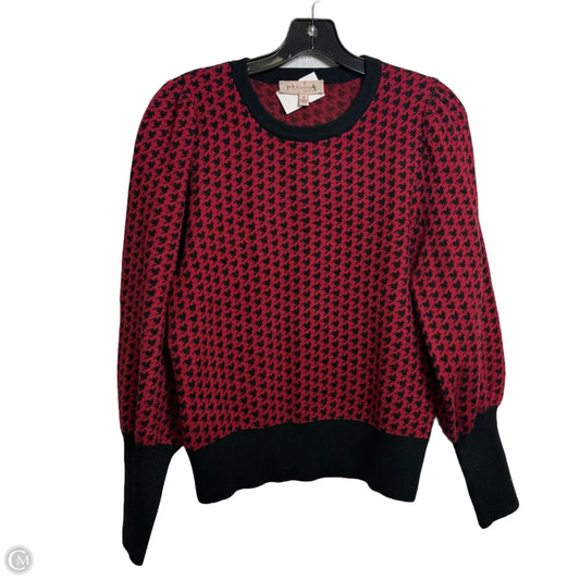 Sweater By Philosophy In Red, Size: S