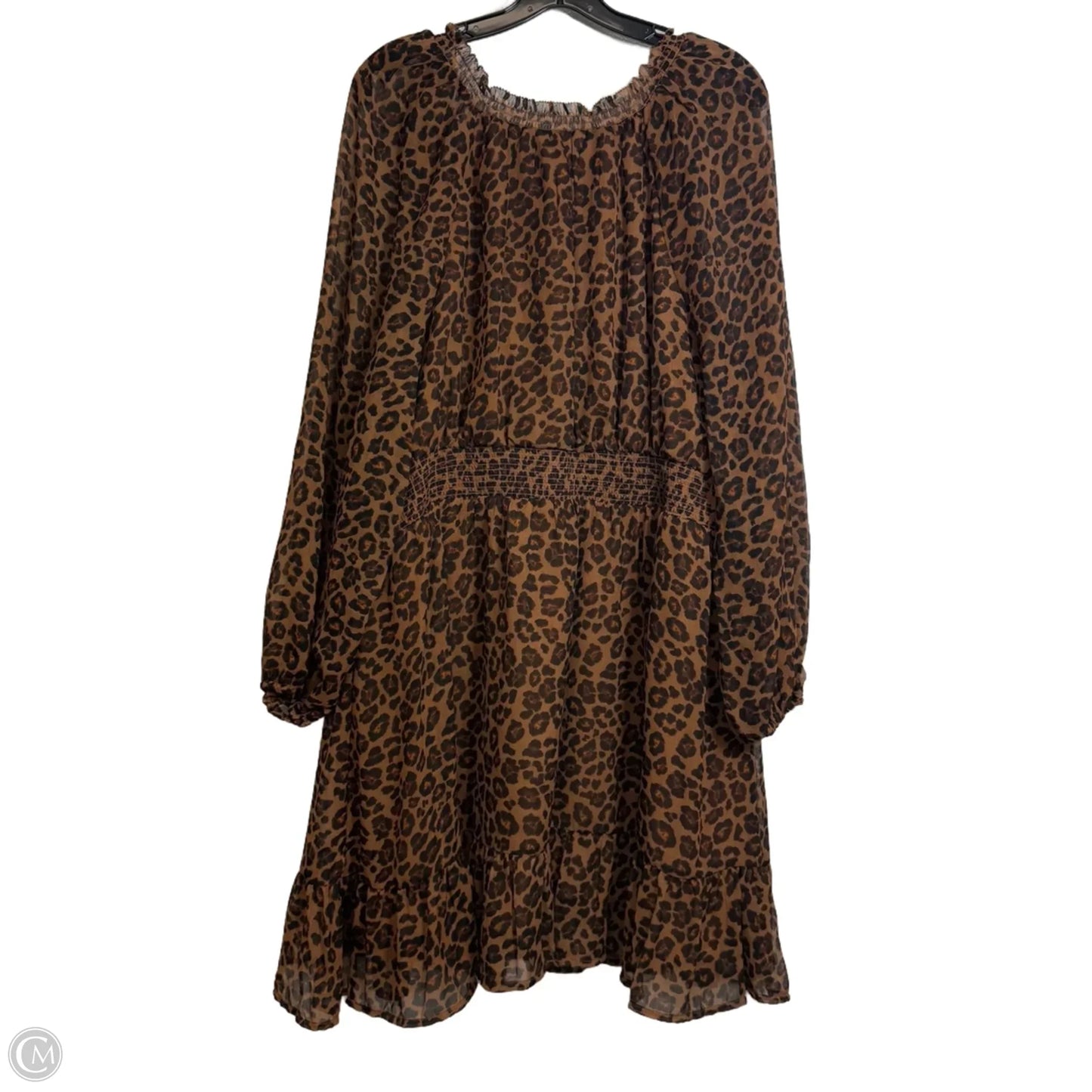 Dress Casual Midi By Old Navy In Animal Print, Size: 2x