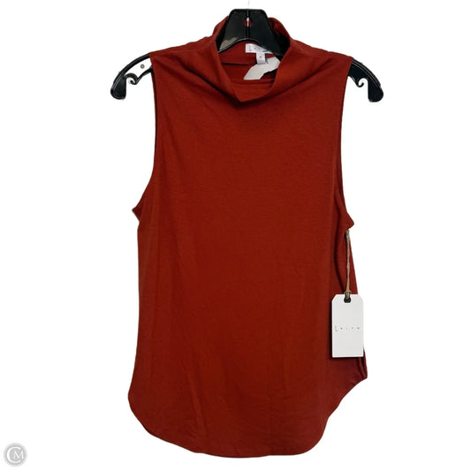 Top Sleeveless By Leith In Orange, Size: Xs