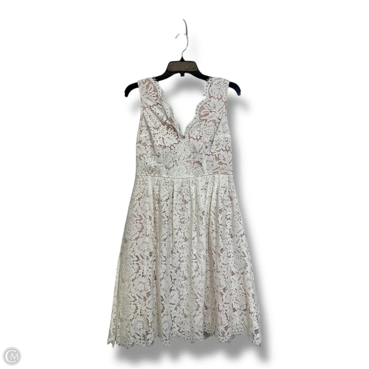 Dress Casual Short By Lulus In Cream, Size: M