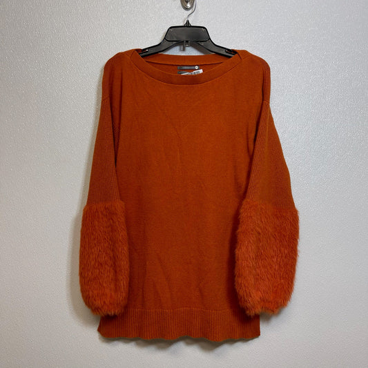 Sweater By Anthropologie In Orange, Size: S