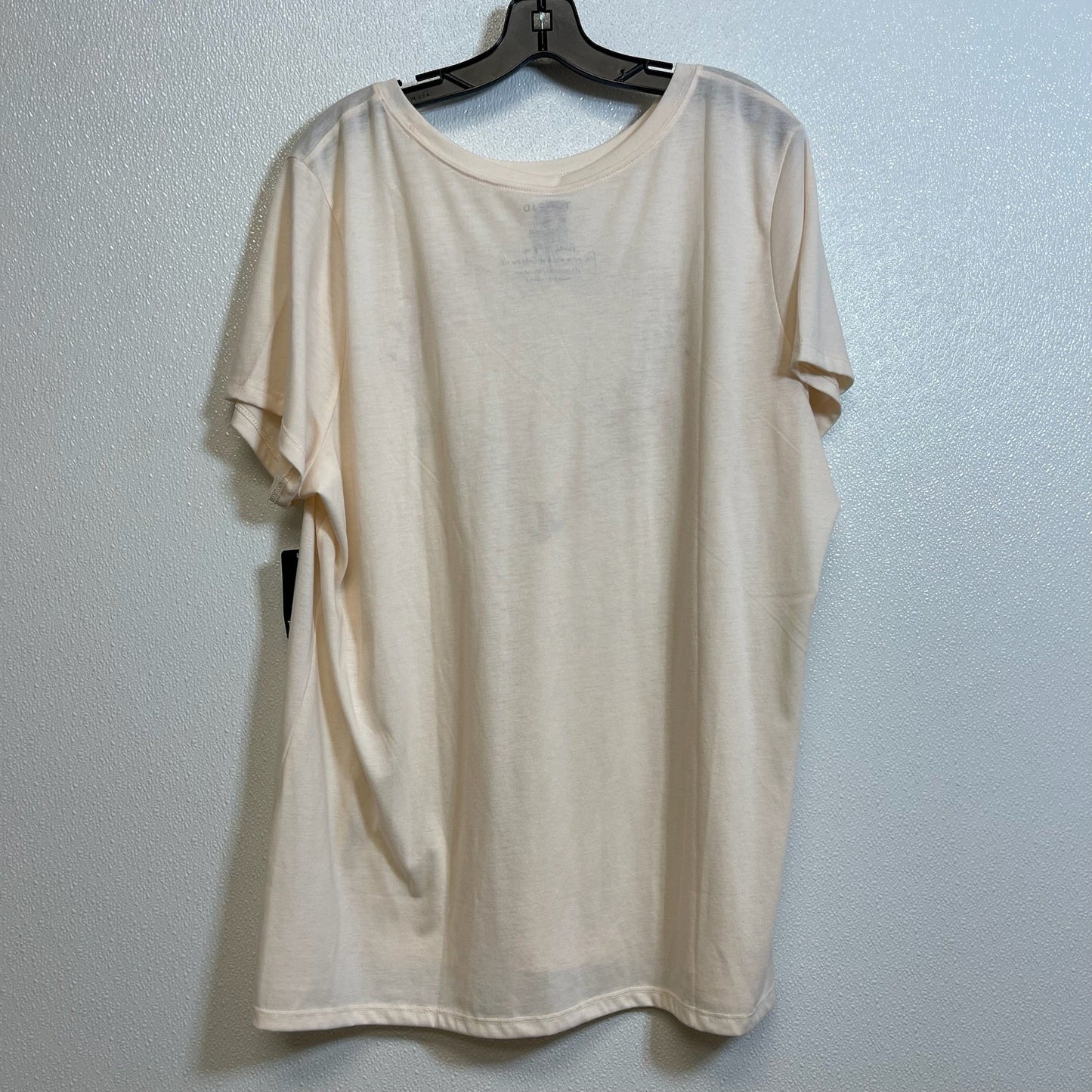 Top Short Sleeve By Torrid In Tan, Size: 2