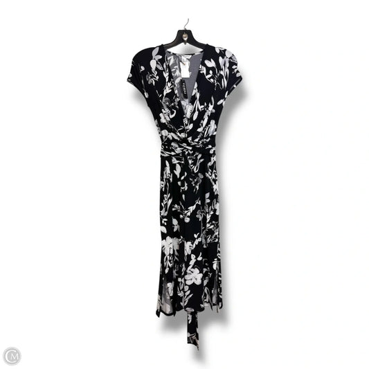 Dress Casual Maxi By White House Black Market In Floral Print, Size: Xs