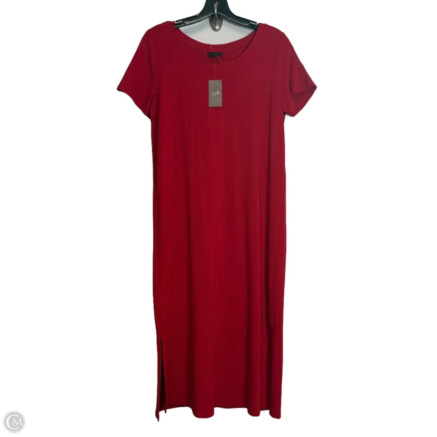 Dress Casual Maxi By J. Jill In Red, Size: S