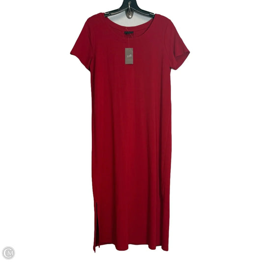 Dress Casual Maxi By J. Jill In Red, Size: S