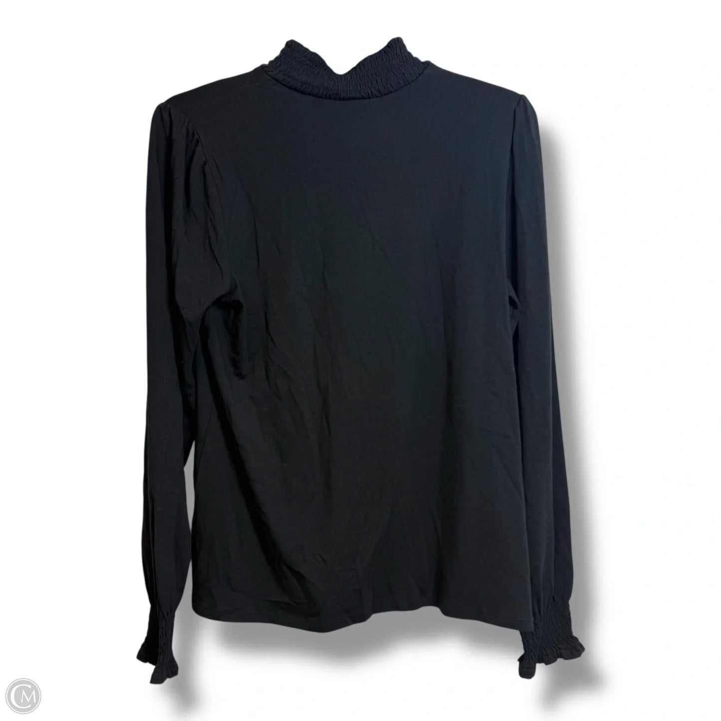 Top Long Sleeve By J. Jill In Black, Size: S