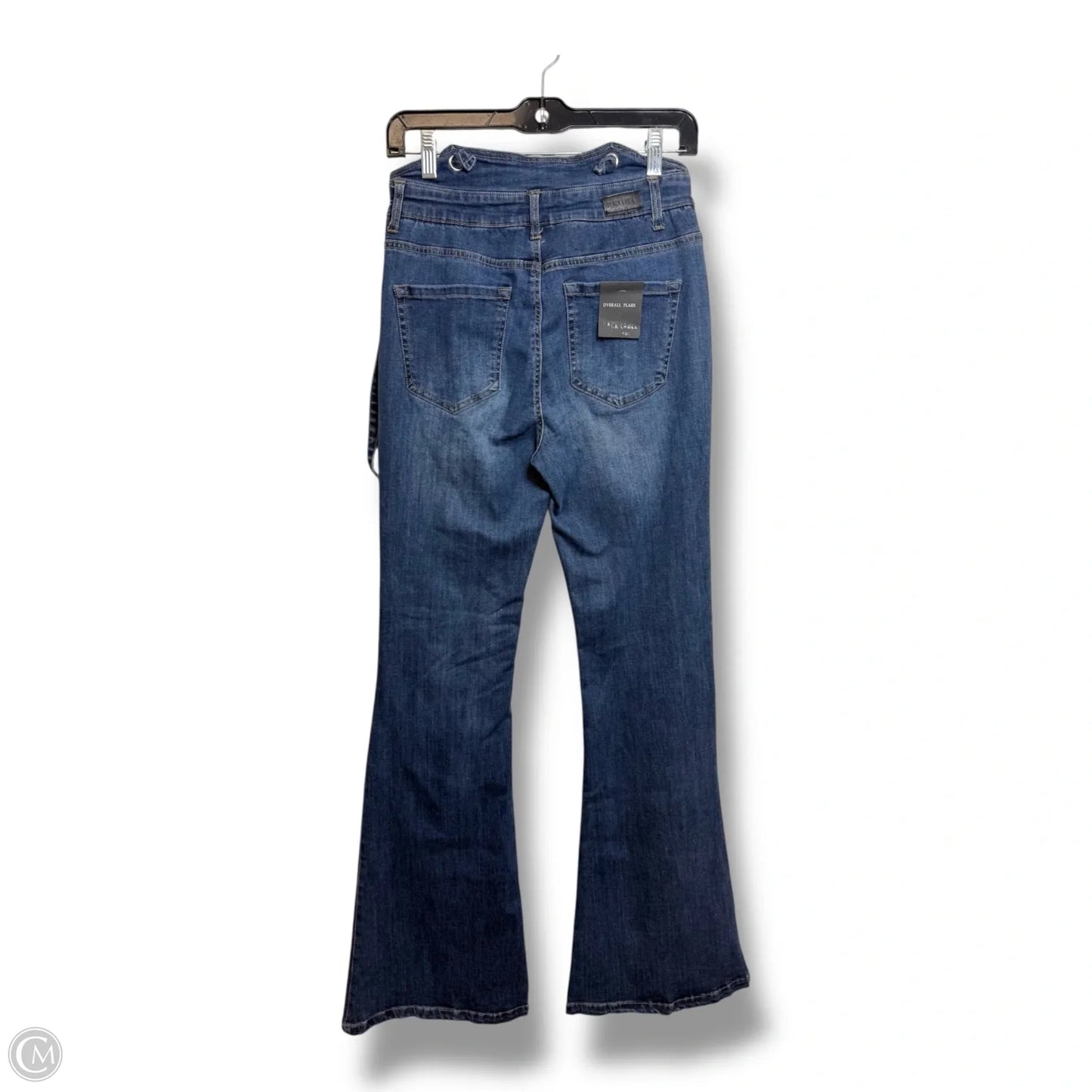 Overalls By Black Label In Blue Denim, Size: M