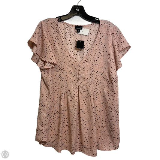 Top Sleeveless By Torrid In Plaid Pattern, Size: M