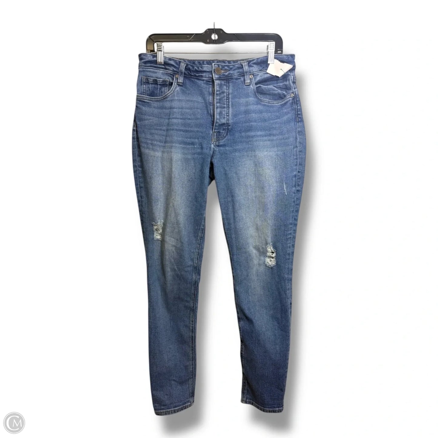Jeans Boyfriend By Kut In Blue Denim, Size: 8