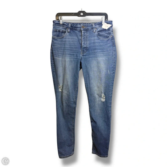 Jeans Boyfriend By Kut In Blue Denim, Size: 8
