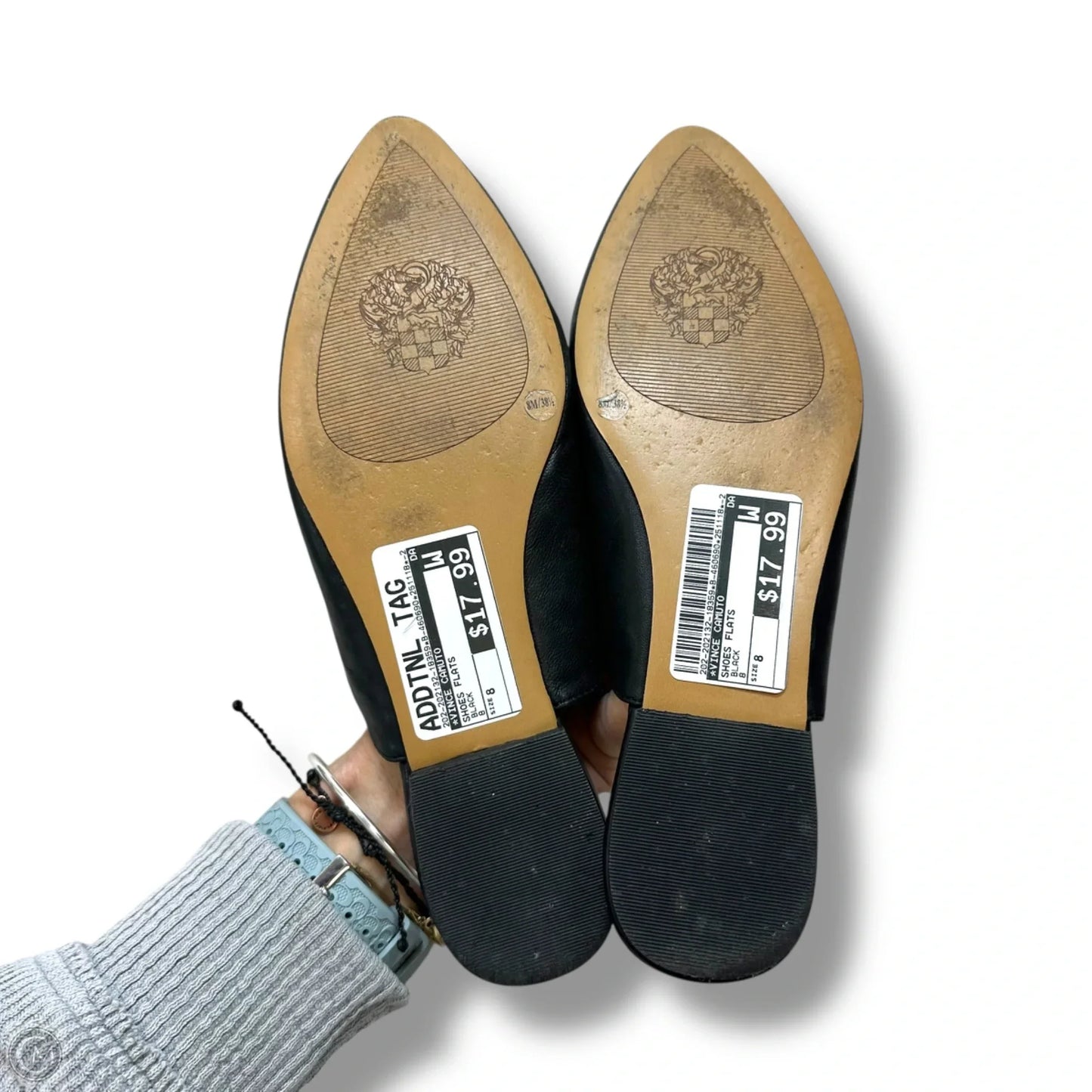 Shoes Flats By Vince Camuto In Black, Size: 8