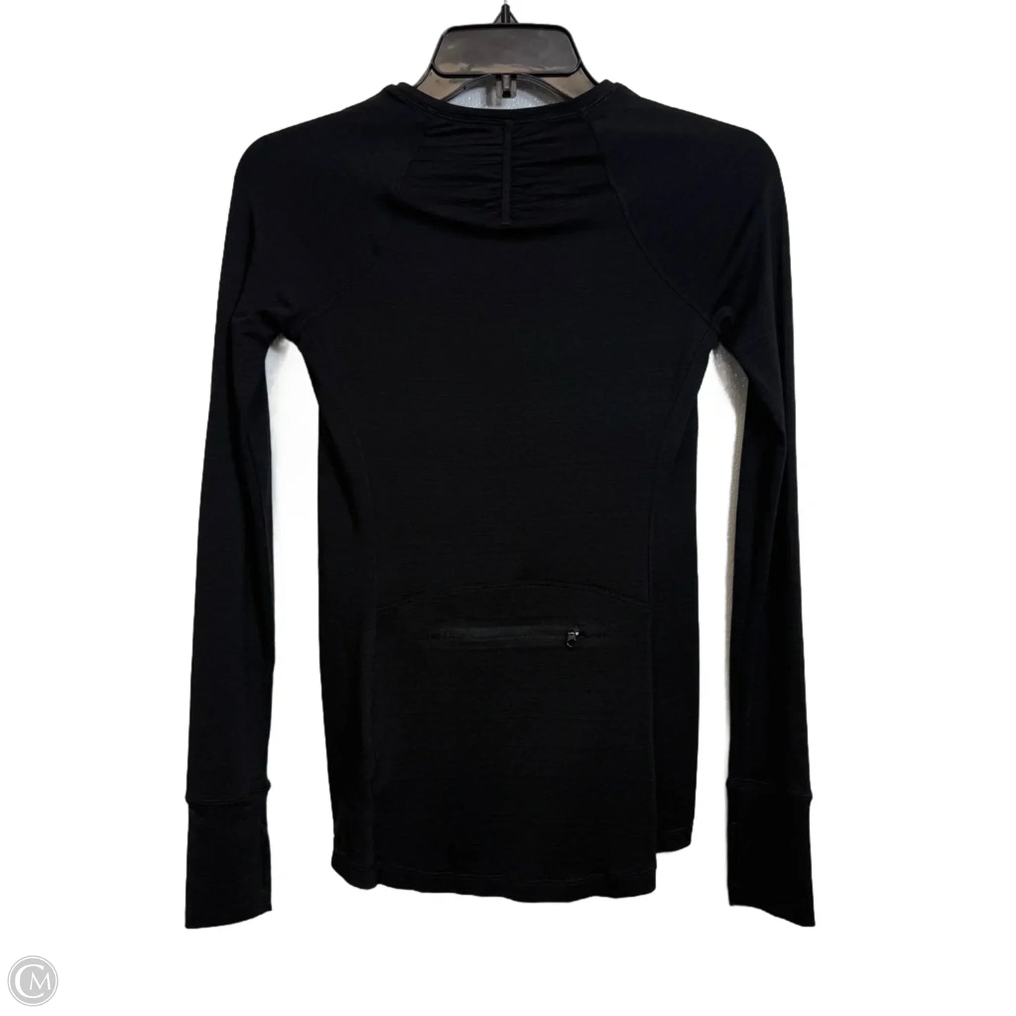 Top Long Sleeve Basic By Athleta In Black, Size: Xxl